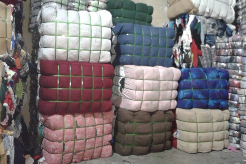 clothes baler, textile baler, clothing baler